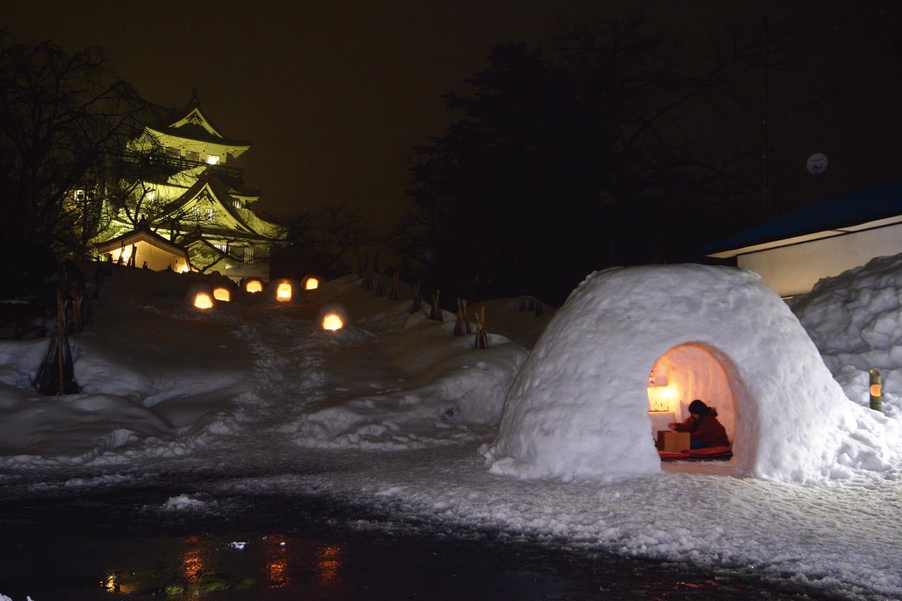 湯沢グランドホテル 湯沢市 エクステリア 写真